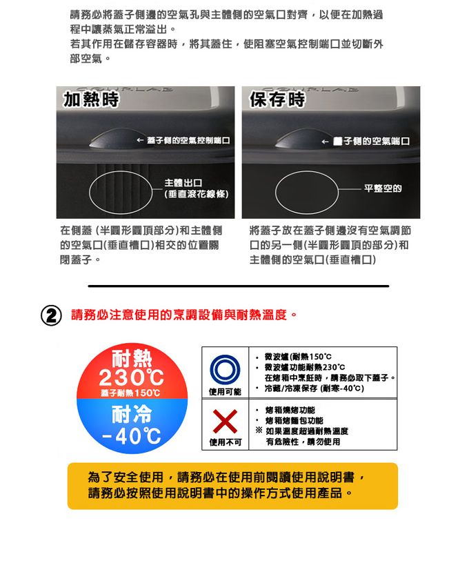 日本 GOURLAB - 多功能烹調盒 保鮮盒系列 - 多功能六件組 (附食譜)-白色