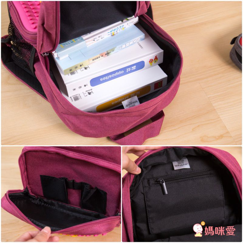 ♛Miss Jill x Evan哥 專屬團購♛ 法國 EGG mania 巧拼兒童背包