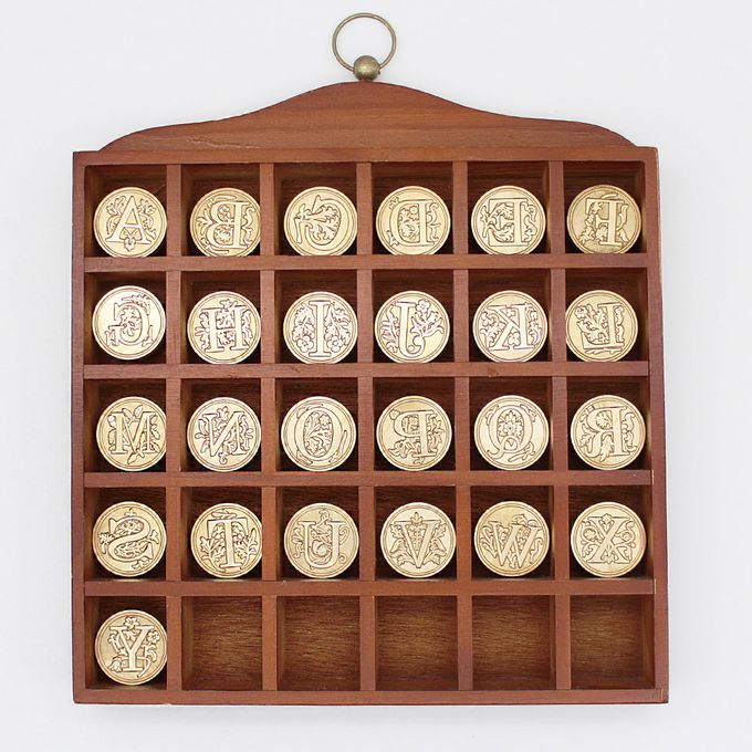 HAPPYMT - 封蠟火漆章頭-英文字母K