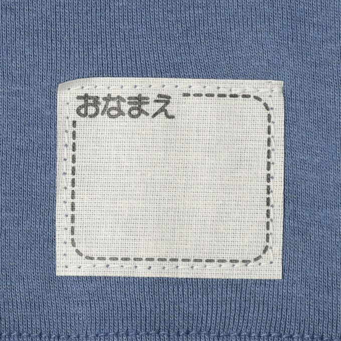 akachan honpo - ah長袖圓領上衣2件組-穿衣練習-深藍色