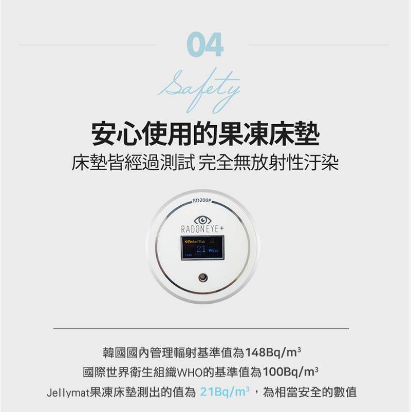 韓國 Jellypop - 全新微顆粒酷涼珠 100%純棉果凍床墊-牛奶跳跳兔-白色 (90 X 60X1.5 (±2cm))