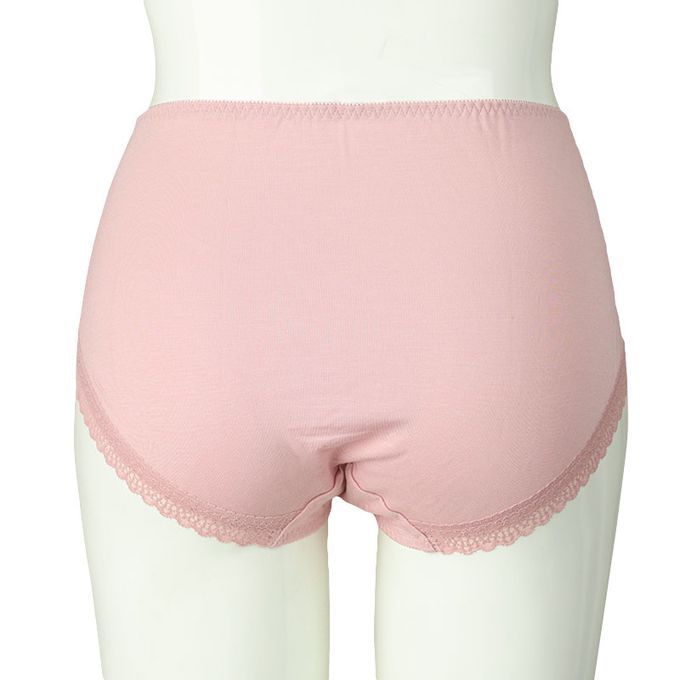 akachan honpo - 內褲 產後也可穿-觸感滑順-粉紅色