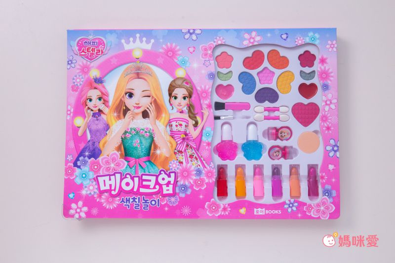 韓國 ROI BOOKS - 可愛公主彩妝遊戲書