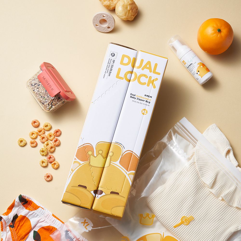 銀離子雙夾鏈袋-XL(15片)