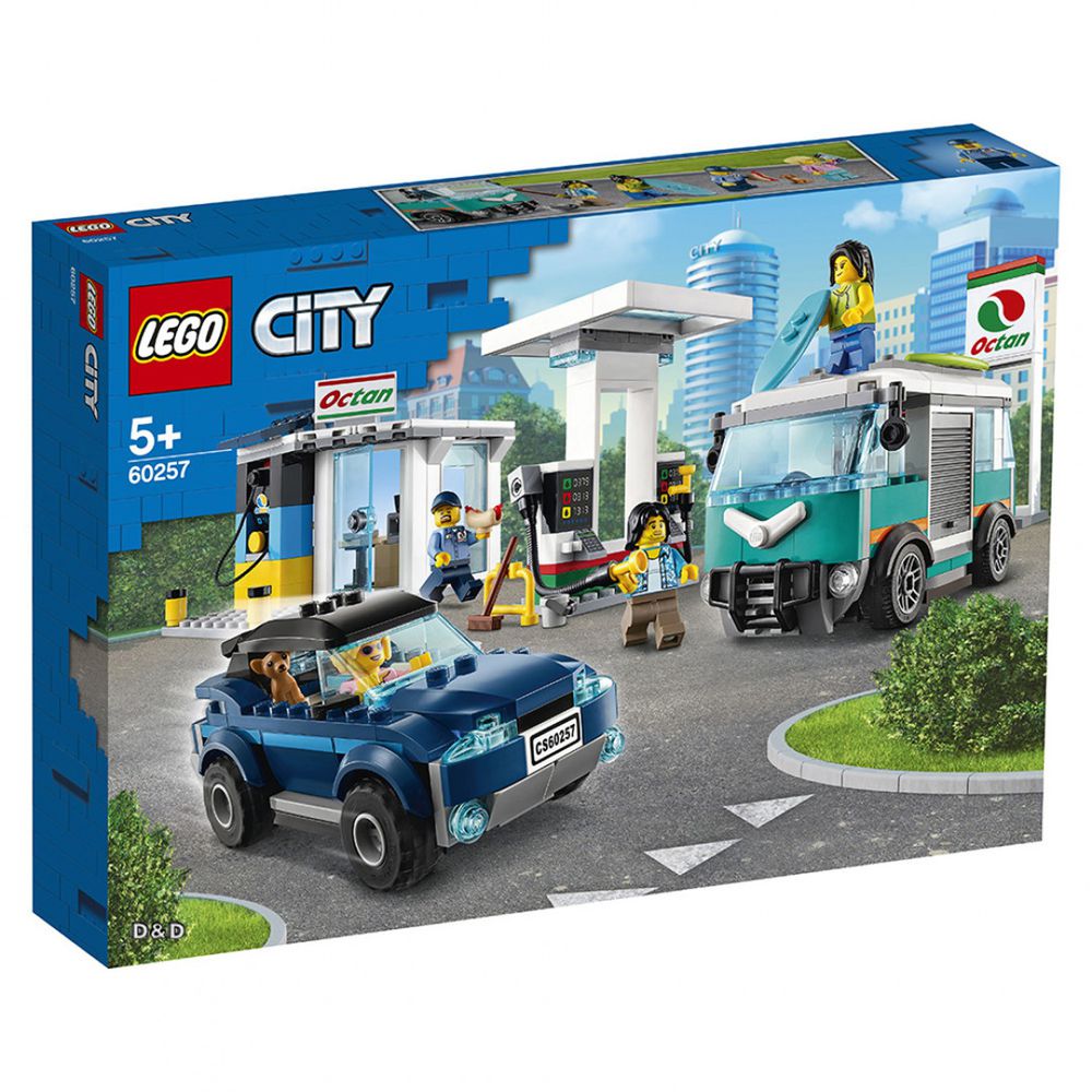 樂高 LEGO - 樂高 CITY 城市系列 - 加油維修站 60257-354pcs