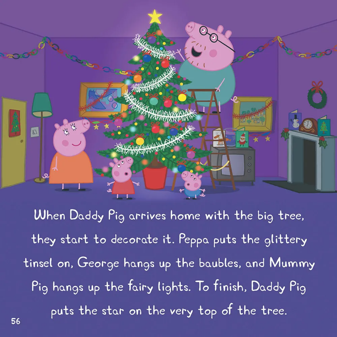 粉紅豬小妹教你說英語：佩佩過聖誕節（精裝版）