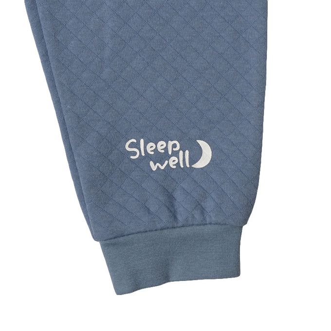 akachan honpo - 長袖家居服-工程車-藍色