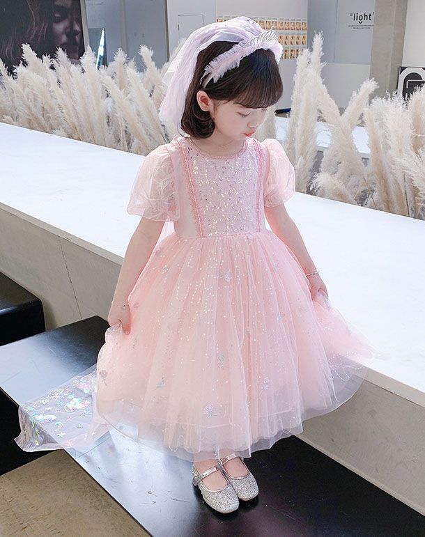 JB clothes - 21165F粉色公主風洋裝