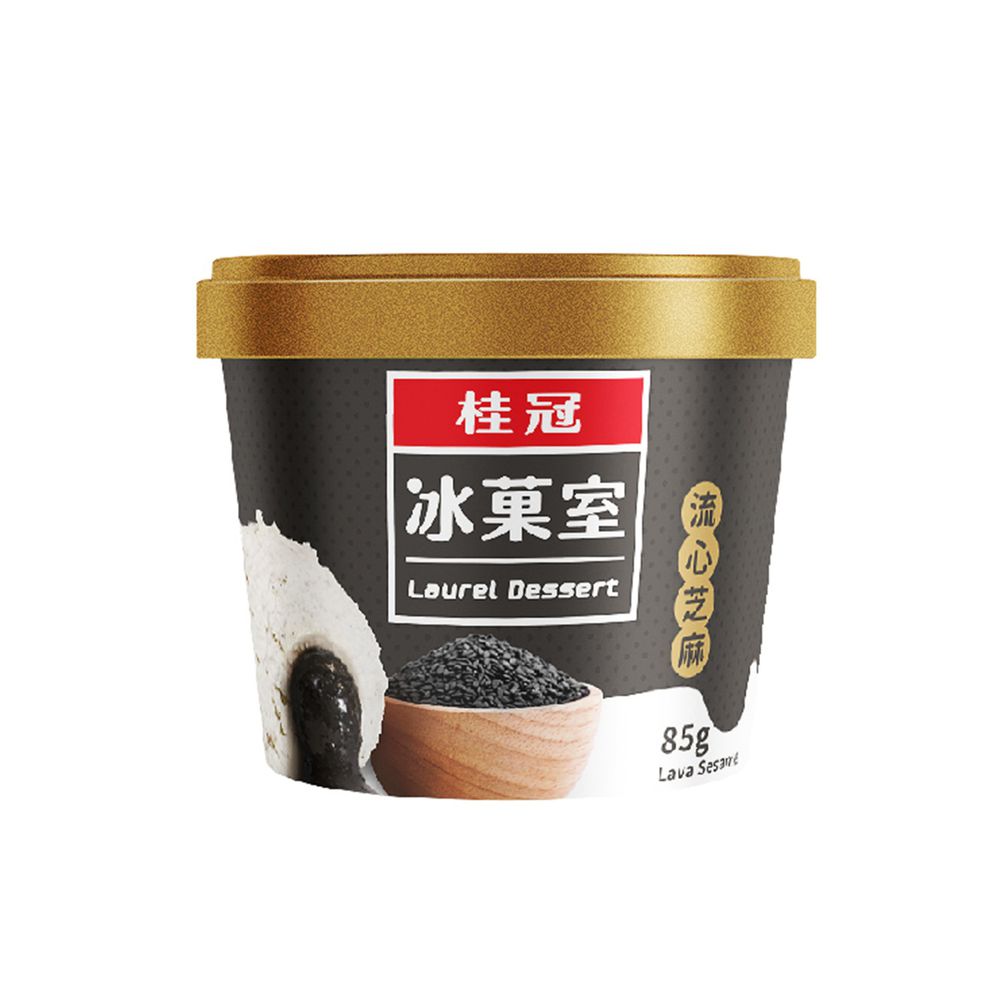 桂冠 - 桂冠冰菓室 流心芝麻冰淇淋-85g/杯