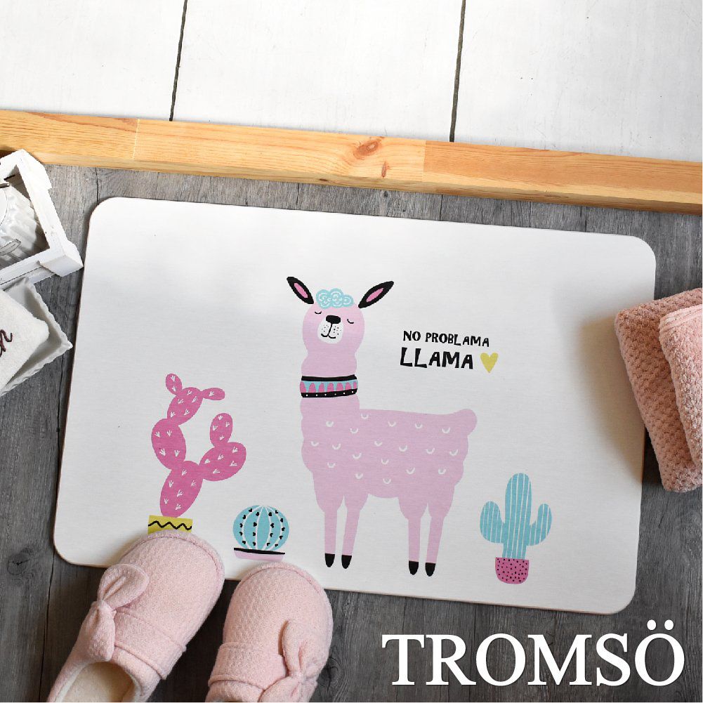 下雨防滑必備！Tromso 居家佈置 廚房防油地墊／腳踏墊/ 珪藻土