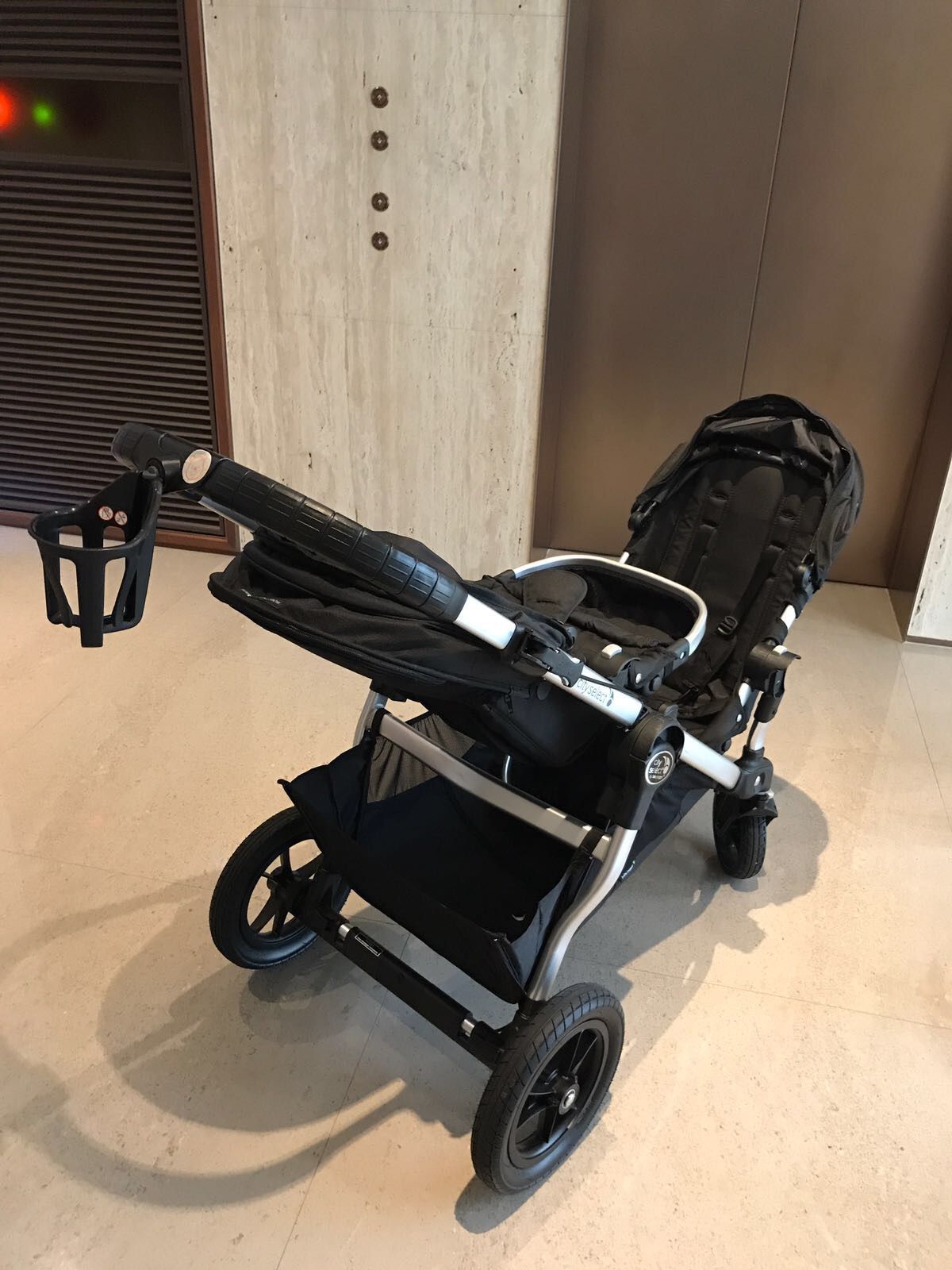 出售二手baby jogger city select 雙人推車