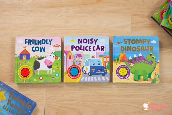 孩子超愛音效書單本160元❤ 1歲起英文遊戲操作書！玩到跟著節奏搖擺囉♫