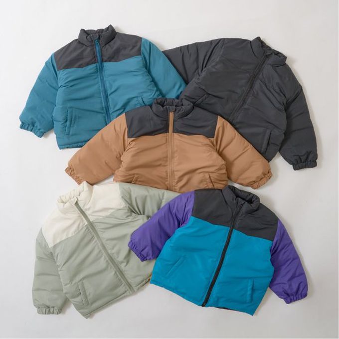 日本 b-ROOM - 萬能蓬鬆百搭溫暖鋪棉外套-純黑