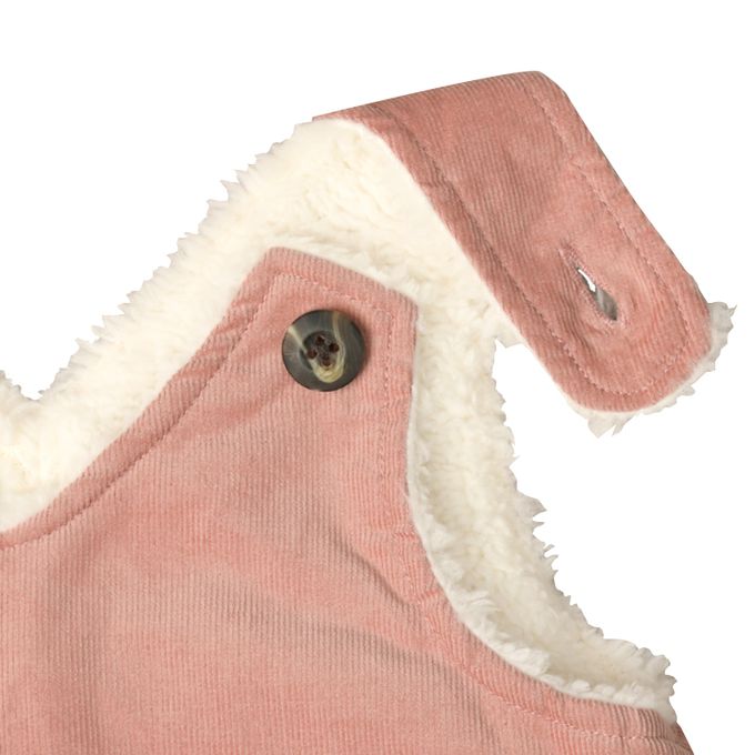 akachan honpo - 背心裙-內裡刷毛-粉紅色