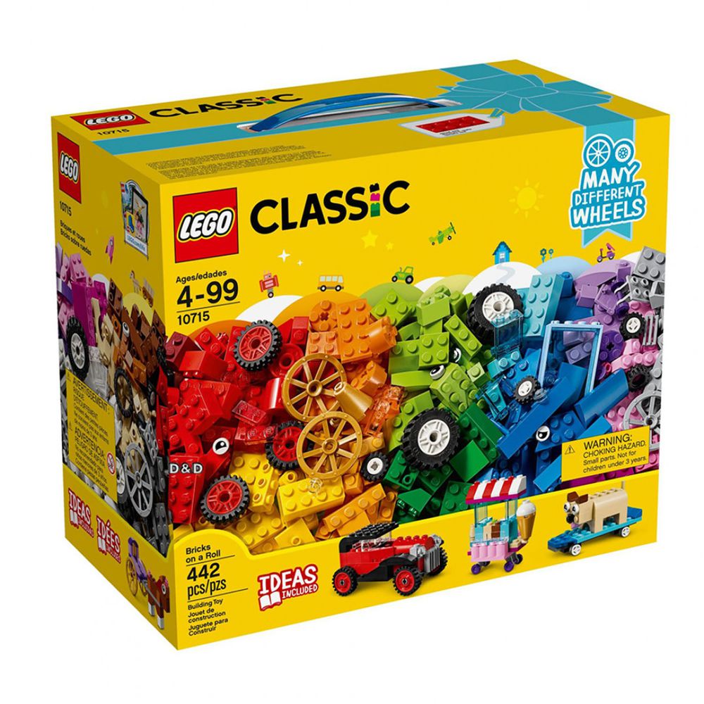樂高 LEGO - 樂高 Classic 經典基本顆粒系列 - 滾動的顆粒 10715-442pcs
