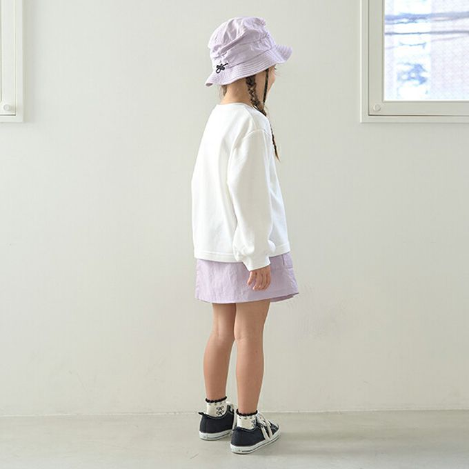 日本 Lycee mine - 百搭印花春季長袖上衣-淺灰