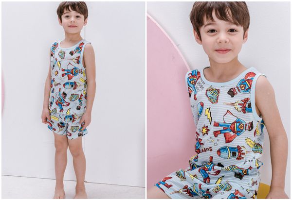 現貨出清下殺$250起！韓國有機棉 / 無螢光棉透氣家居服