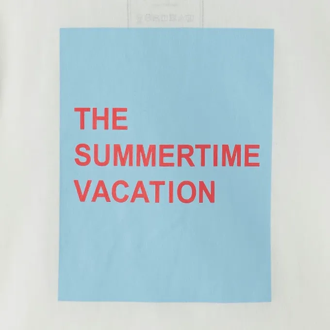 日本 petit main - 100%棉 清新印花短袖上衣-向日葵-鮭魚粉