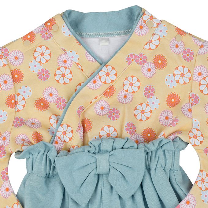 akachan honpo - 袴連身衣-(包屁衣)-淺藍色