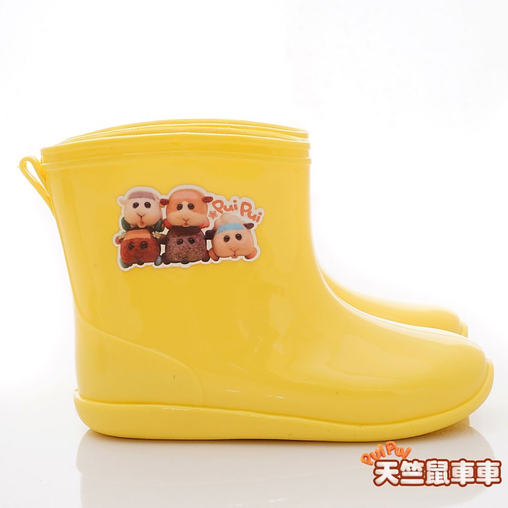 天竺鼠車車 - 台灣製天竺鼠車車雨鞋(中小童段)-雨鞋-黃