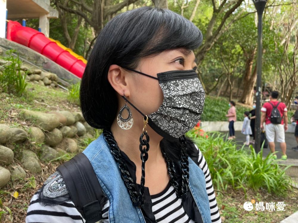 韓國 HEM - 韓系時尚可愛果凍口罩項鍊/口罩鍊/掛繩/眼鏡掛鍊(可拆裝調整長度)-果凍C型鏈-10-酷炫黑-60cm