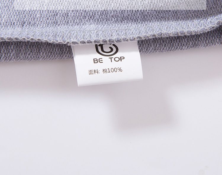 純棉立體連帽長袖上衣/帽T-傻傻恐龍-藍色