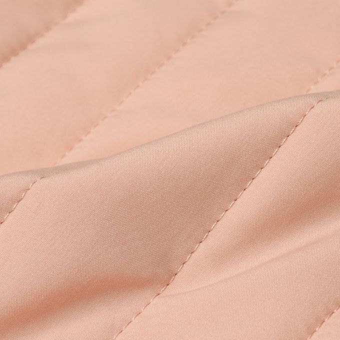 akachan honpo - 寬鬆夾克-超細纖維-桃色