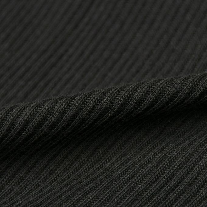 akachan honpo - 半截式羅紋內衣2件組-交叉式開口-深灰色