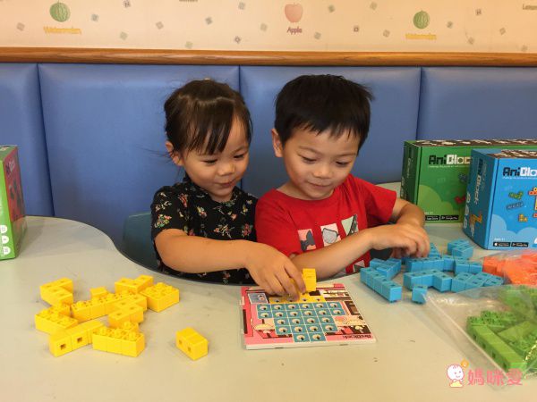 互動型益智積木❤【韓國AniBlock AR積木】❤結合俄羅斯方塊＋七巧板＋AR技術☞孩子越玩越聰明