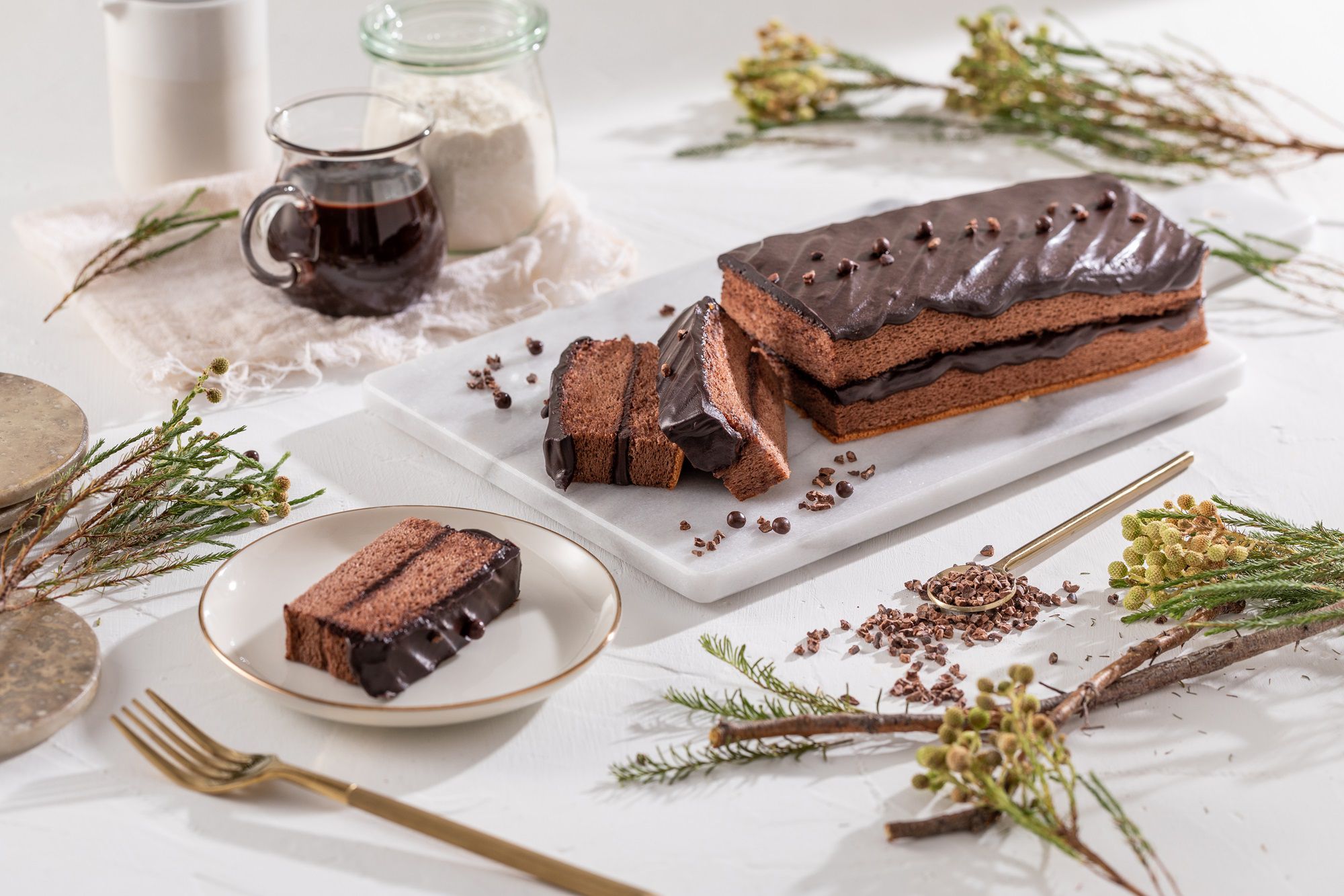 Candy Wedding - 黑爵士濃情巧克力蛋糕-280土10g/條[不含提袋]