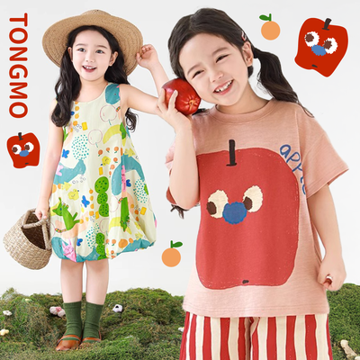 TONGMO 甜美系女寶童裝 ✦ 清新文藝風格