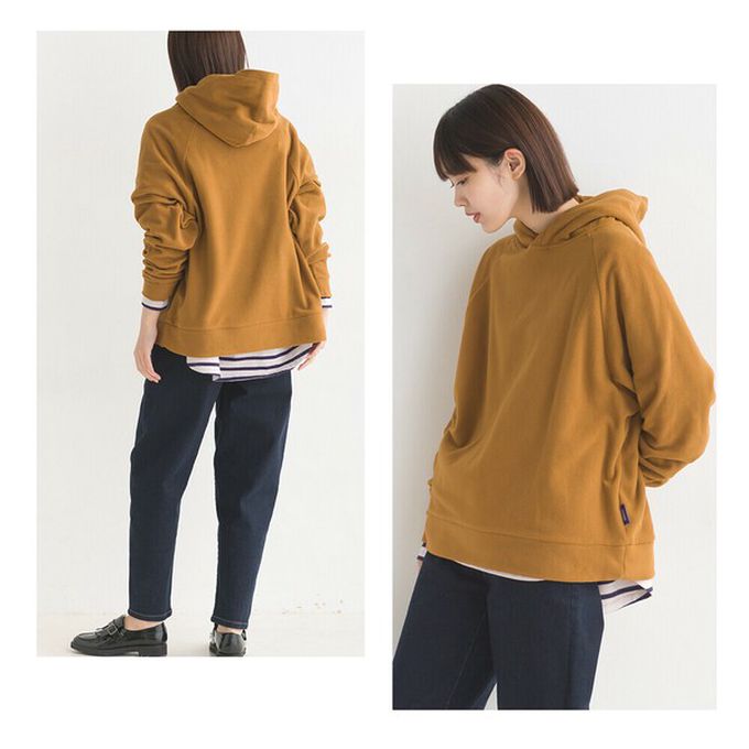 日本 OMNES - 防靜電 微絨休閒連帽長袖上衣-白