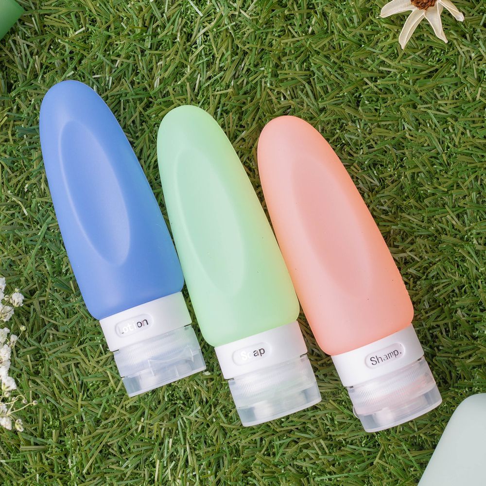 仁舟淨塑 - 矽緻洗浴分裝瓶-優雅純色系列-容量款
