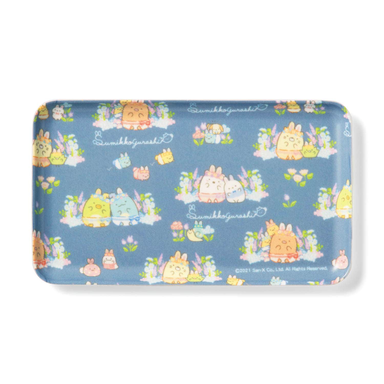 日本千趣會 - 日本製 角落生物迷你托盤/置物盤-超市採購 (21.5x12.5x1.2cm)