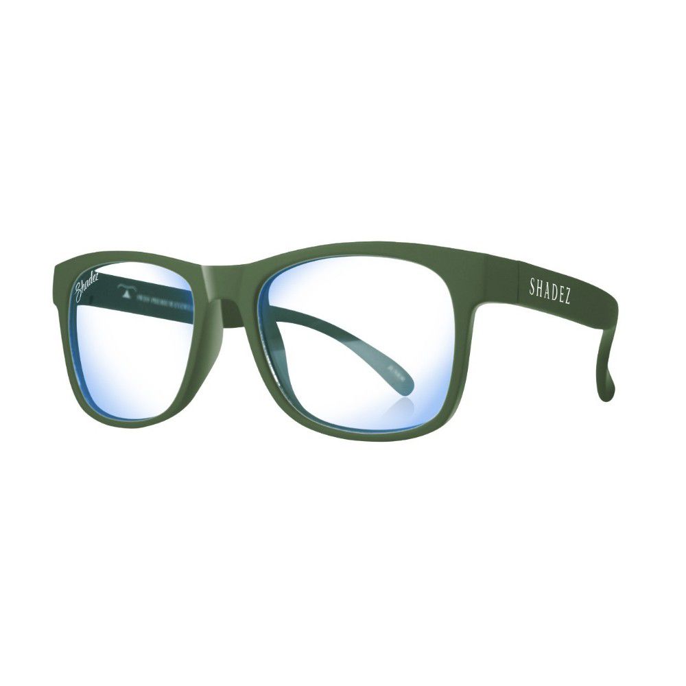 瑞士 SHADEZ - 兒童抗藍光眼鏡-墨綠色