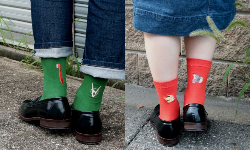 新品牌進駐【日本Stample】文青風可愛親子襪 ✿