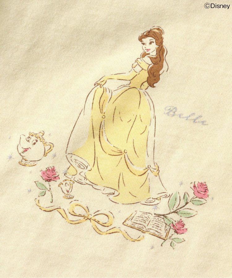 日本 apres les cours - 迪士尼 公主蕾絲澎澎短袖上衣-冰雪奇緣-水藍