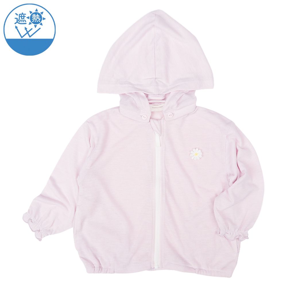隔熱連帽外套-粉紅色