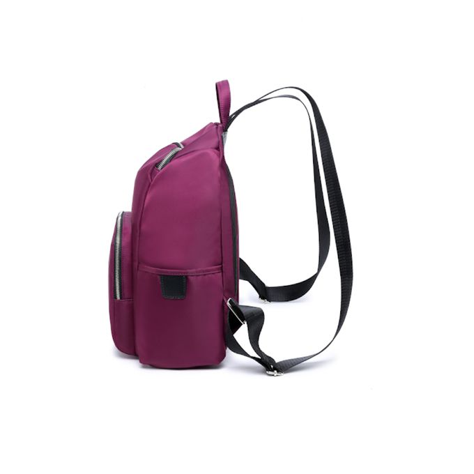 Heine 海恩 - WIN-188 流行女包 媽媽包 尼龍後背包 防潑水後背包 時尚媽咪包-紫色