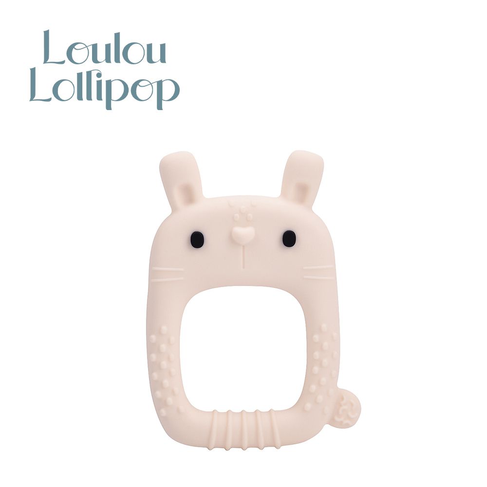 Loulou Lollipop - 加拿大 可愛造型矽膠固齒器-甜心邦尼