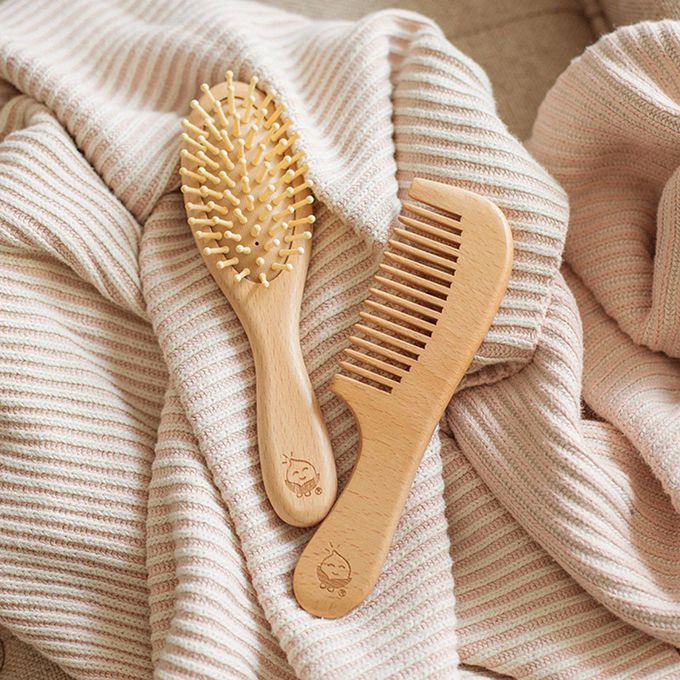 美國 green sprouts - 小綠芽兒童專用梳子
