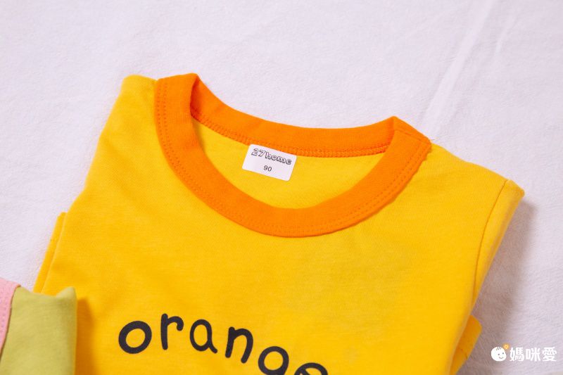 純棉短袖上衣-櫻桃-粉色