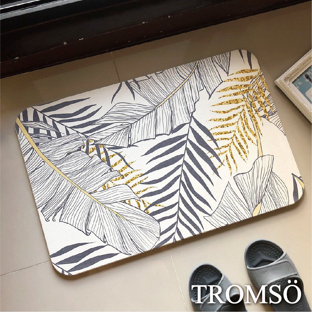 下雨防滑必備！Tromso 居家佈置 廚房防油地墊／腳踏墊/ 珪藻土