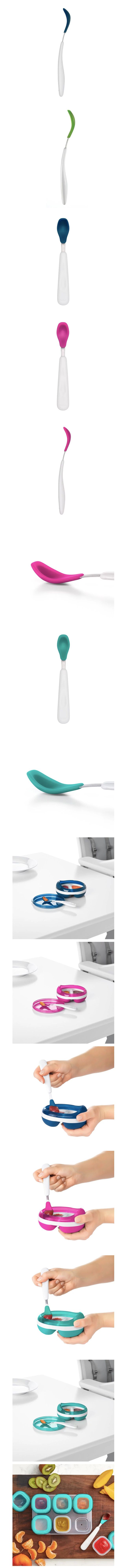 美國 OXO - 矽膠湯匙組(1組2入)-海軍藍