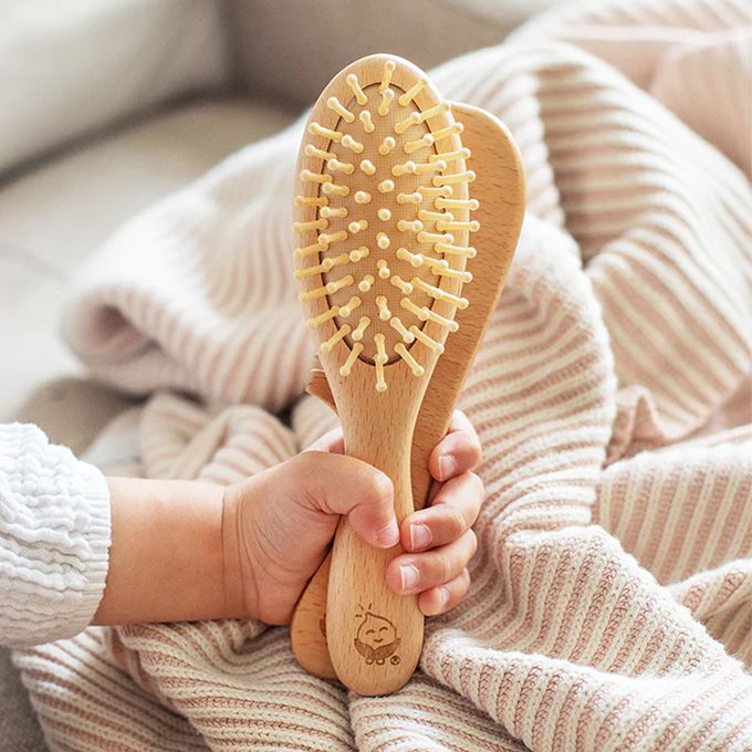 美國 green sprouts - 小綠芽兒童專用梳子