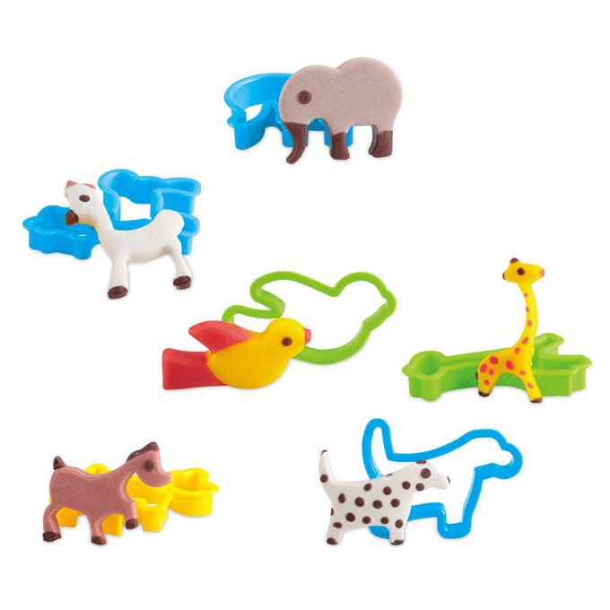 幼福文化 - 忍者兔手提盒小麥黏土：動物世界