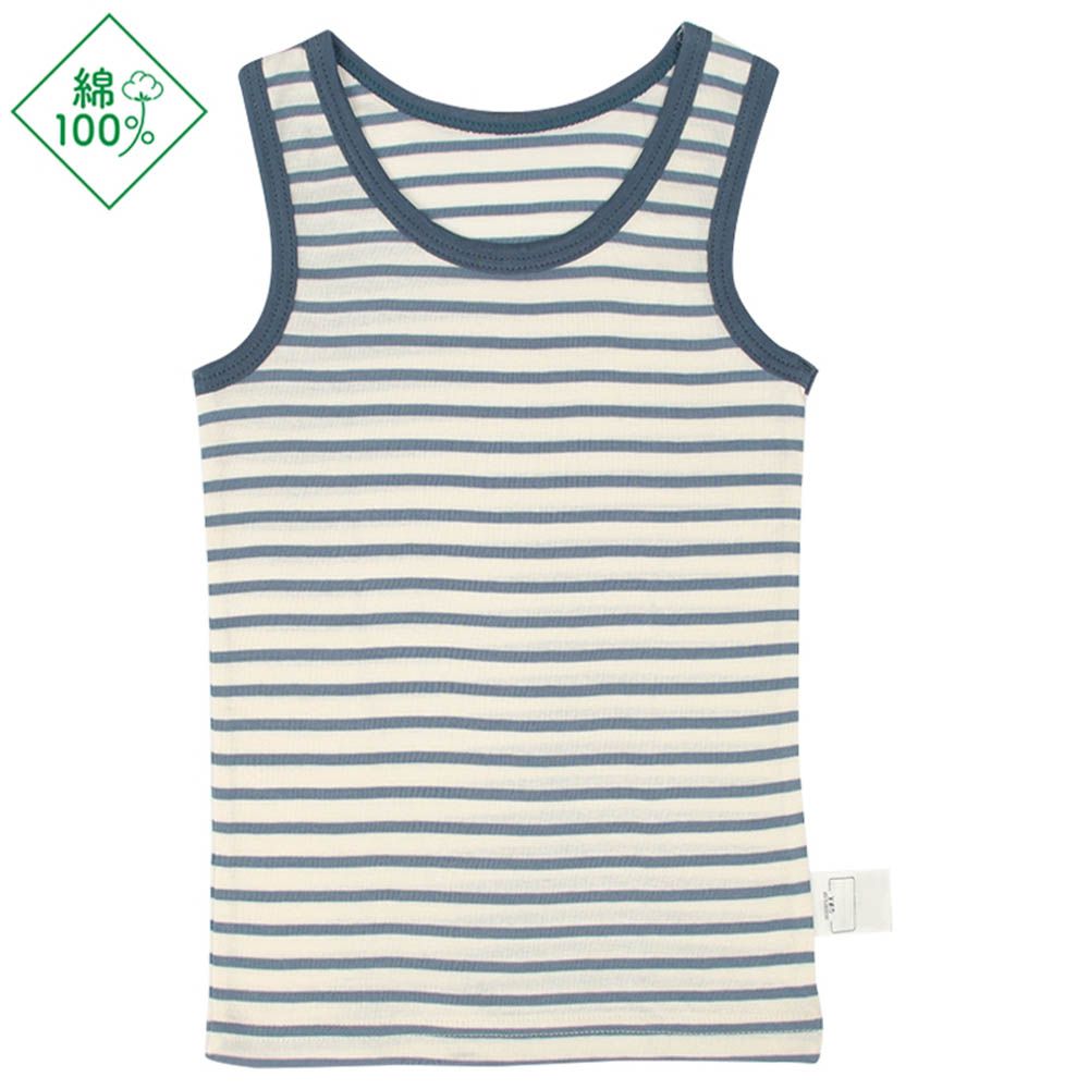 時尚坦克背心-藍色