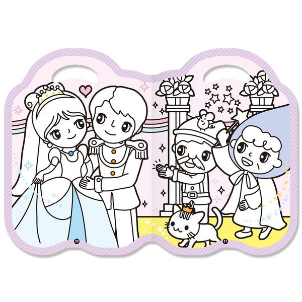 世一文化 - 灰姑娘手提著色本