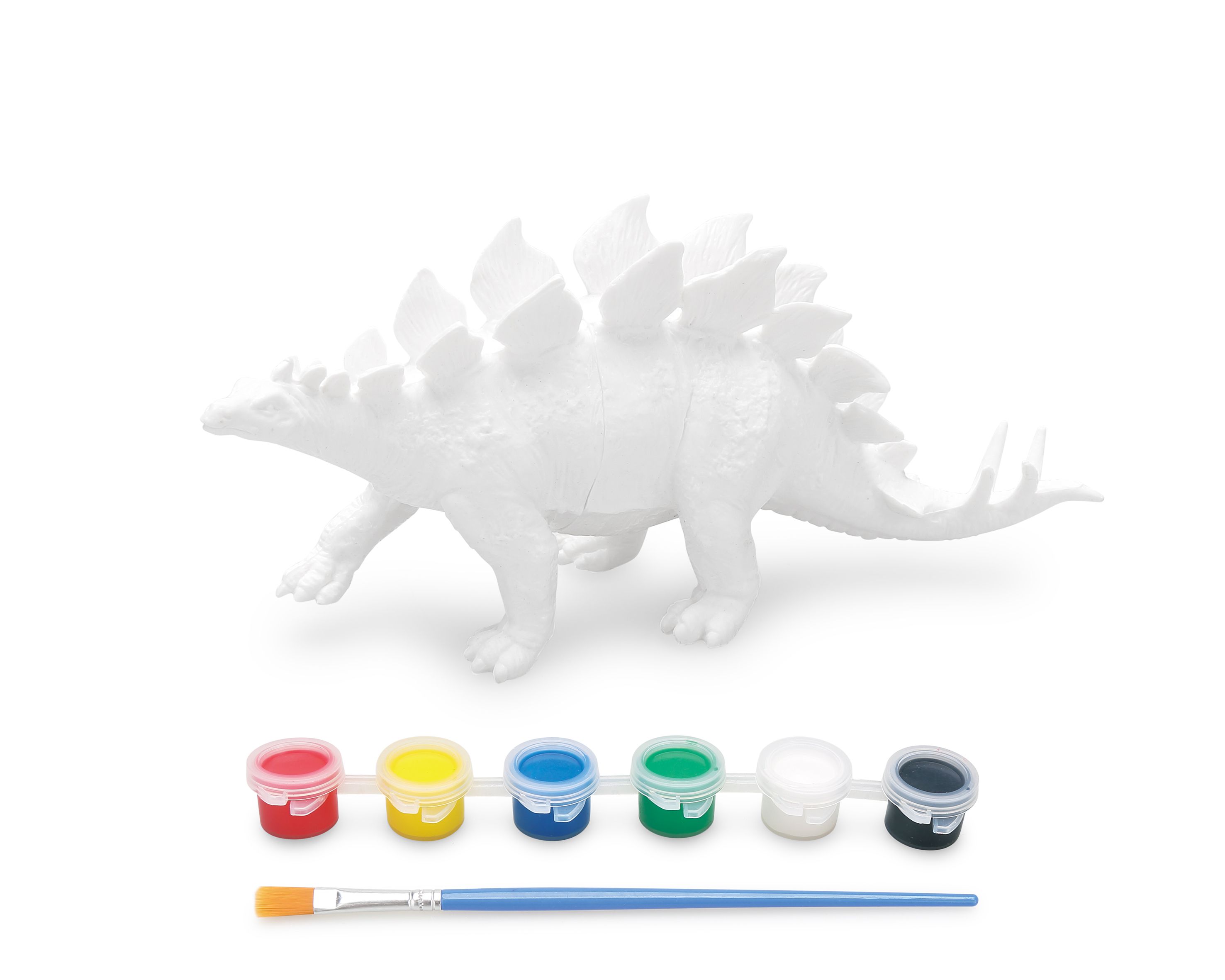 樂彩森林 - DIY恐龍彩繪組-劍龍(內附恐龍模型與10張恐龍畫紙) (22x6x18)