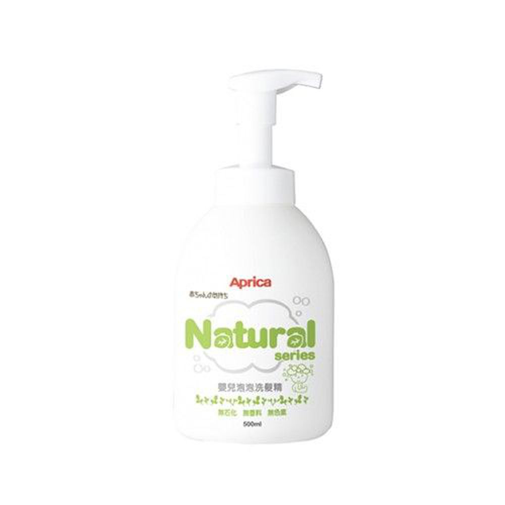 日本 Aprica - 自然系列-嬰兒泡泡洗髮精-500mL